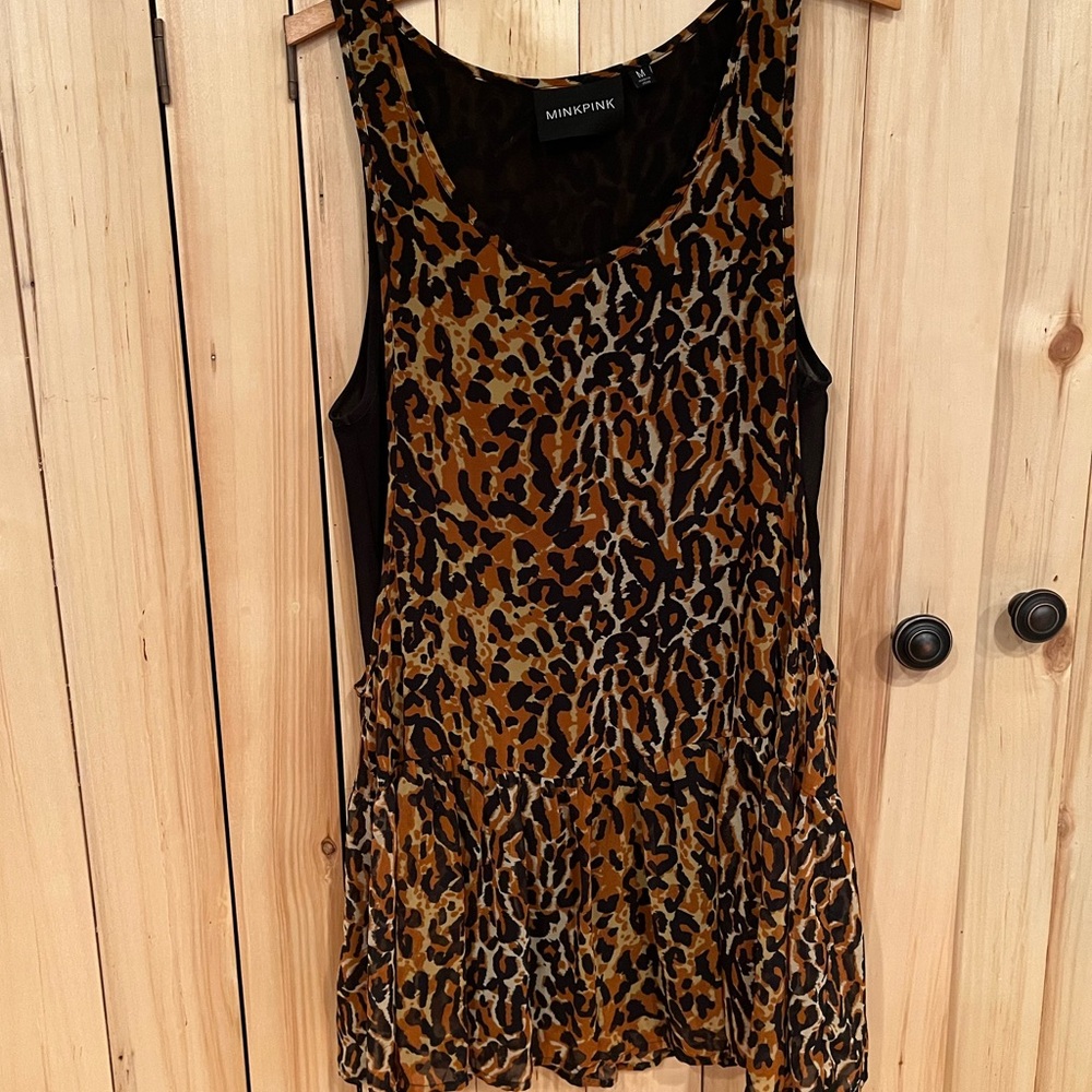 MinkPink Tunic Tank with attached Liner